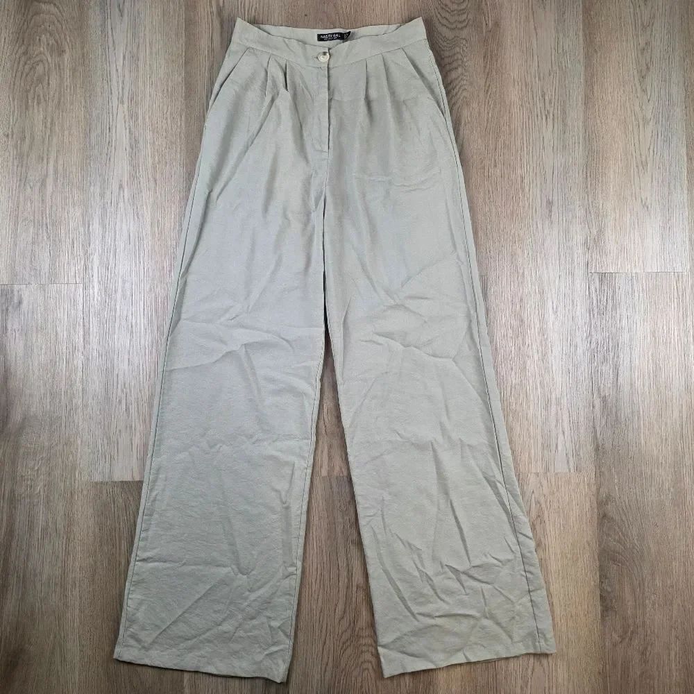 Nasty Gal Wide Leg Pants Size 4